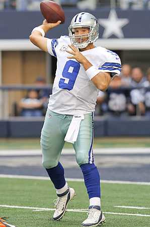 Tony Romo has thrown for 12 touchdowns, versus three interceptions, in leading Dallas to five wins in its last six games.